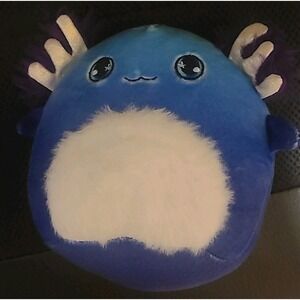 Squishmallow  Mystery Squad Miss Vi Axolotl Blue Plush 5" Soft KellyToy